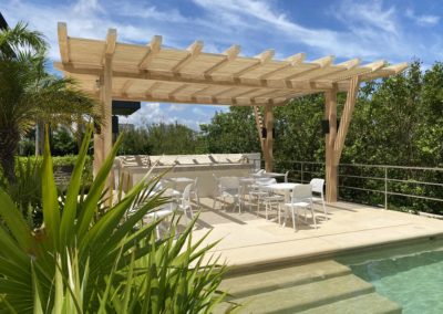 Kaanali Puerto Cancún - Pérgolas prefabricadas